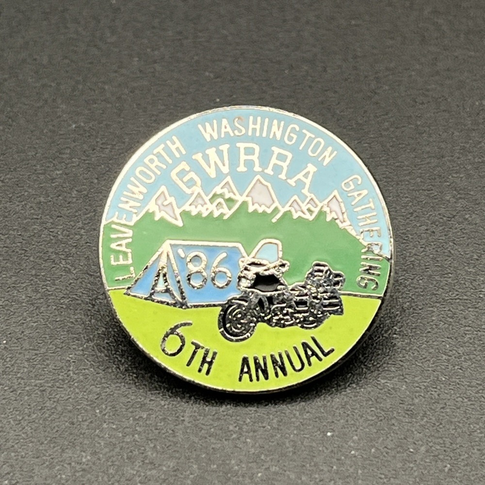 Gold Wing Road Rider's Association 6th‎ Annual Leavenworth Washington Hat Pin